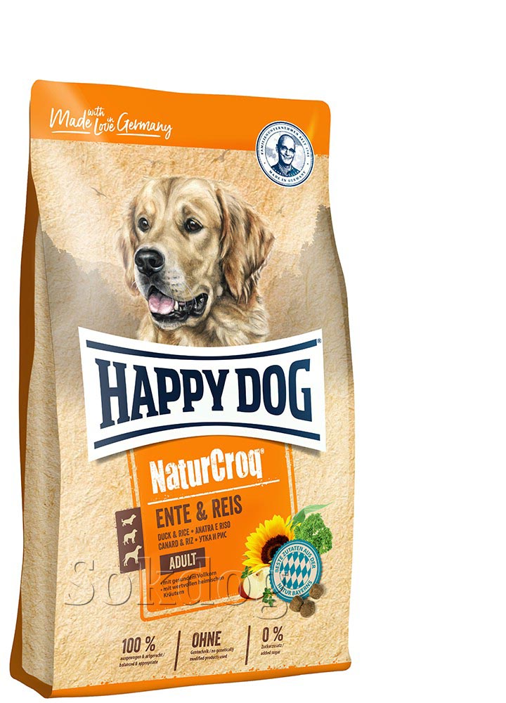 Happy Dog NaturCroq Ente & Reis 11kg